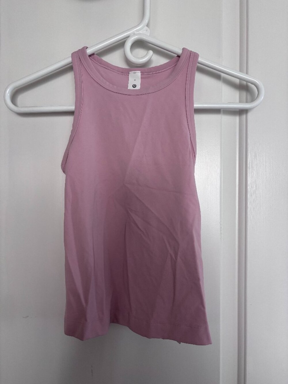 NWT Lululemon Women's Size 0 Pink Align Waist-Length Racerback